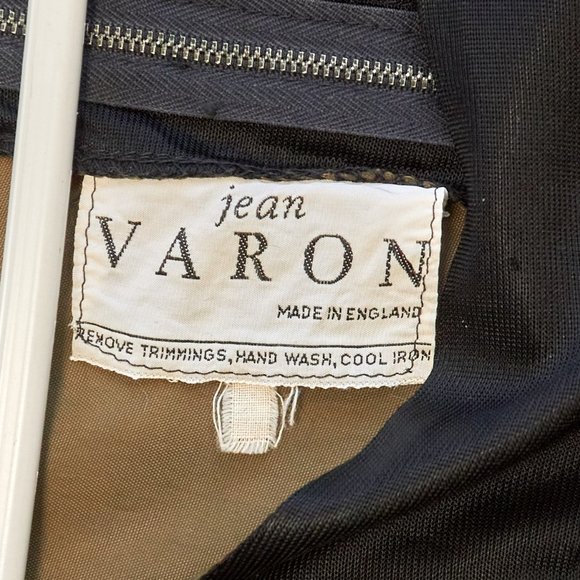 Vintage 60s Jean Varon Printed Maxi Babydoll Dress, Size XS, Made in England - Picture 6 of 10